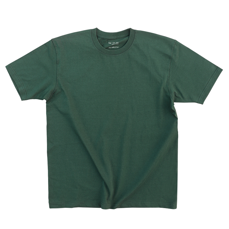 男款圆领空白纯色原创短袖T恤