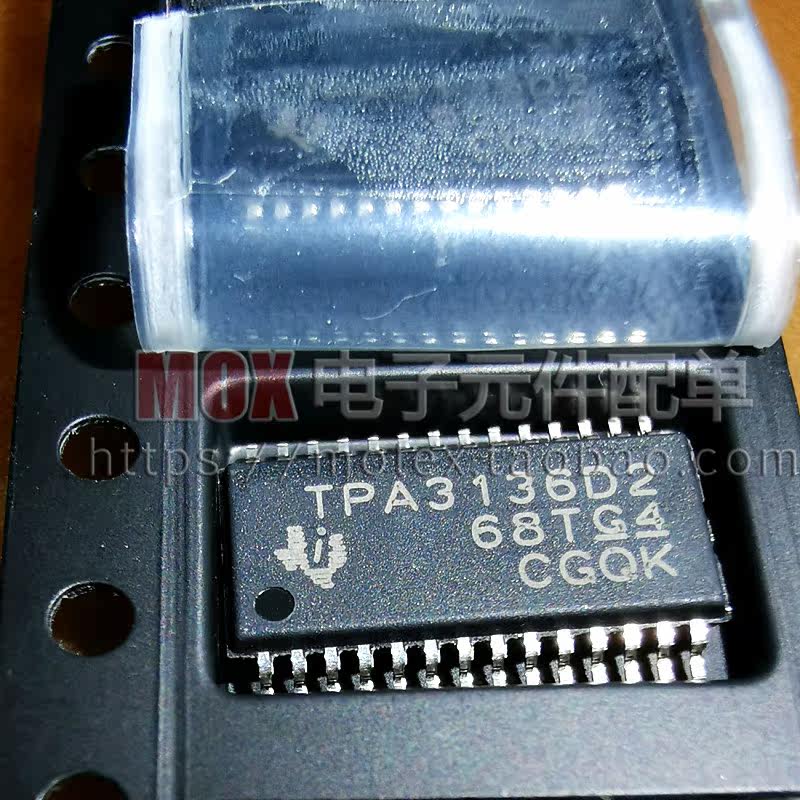 原装TPA3136D2PWPR HTSSOP-28 TPA3136 D类音频放大器 芯片IC|msdalam kategori Aksesori Digital 3C, pasaran komponen elektronik, Litar Bersepadu IC/motor, Litar Bersepadu IC - dari Buy2taobao.com untuk memberikan perkhidmatan ejen Taobao profesional membeli