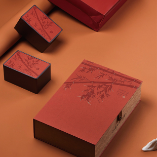 高档茶叶包装盒空礼盒古树红茶金骏眉六堡正山小种盒子礼盒装空盒