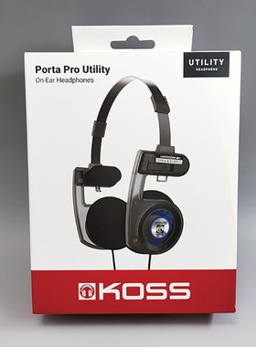 易梦玲KOSS PP 线可分离 可换线高颜值耳机 轻便 半透明 原装款