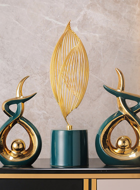 客厅玄关乔迁新居酒柜高档轻奢风