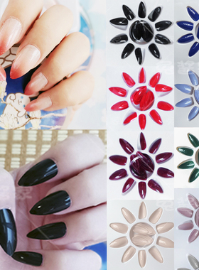 兔酱家】红色妖怪彩色尖指甲cos恶魔鬼灭之刃祢豆子无惨cos假指甲