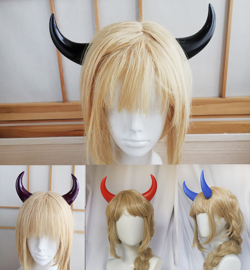 兔酱家】万圣节cos恶魔角超多款式 碧蓝航线明日方舟cos角