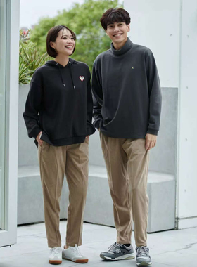 日单贵牌Arnold palmer小雨伞灯芯绒松紧腰锥形休闲裤男女同款