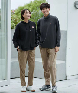 男女同款 日单贵牌Arnold palmer小雨伞灯芯绒松紧腰锥形休闲裤