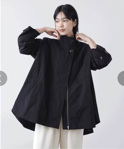 日单贵牌bj家女士春秋季机能防泼水防花粉轻盈风衣外套13500日币