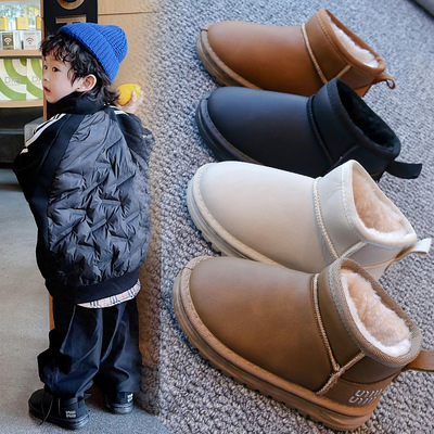 男童女童冬季儿童雪地靴