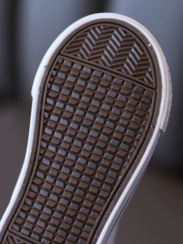 Детская высокая тканевая весенняя белая обувь для мальчиков для отдыха, кроссовки, 2025 года, в корейском стиле, подходит для подростков