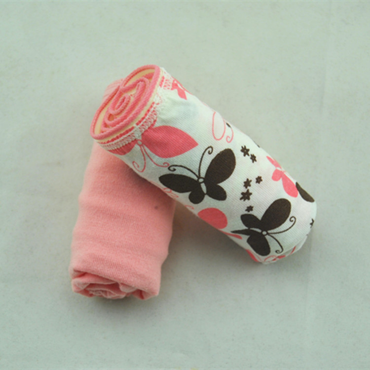 棉元素简约风透气大码三角裤