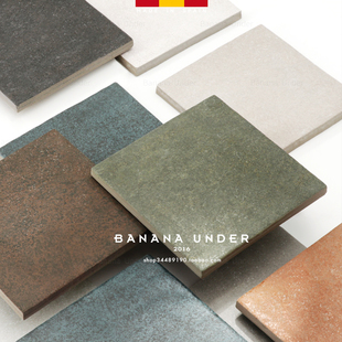 Stage 进口地砖牛仔布蓝卫生间墙砖厨房瓷砖设计师 蕉下西班牙原装