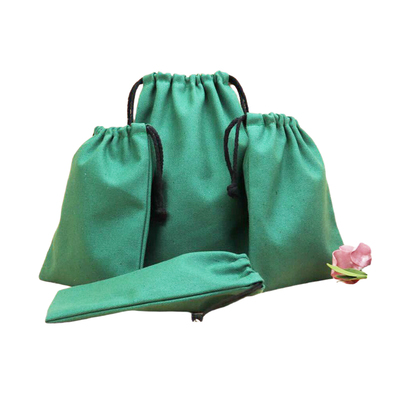 全棉帆布袋帆布墨深绿色布袋定制