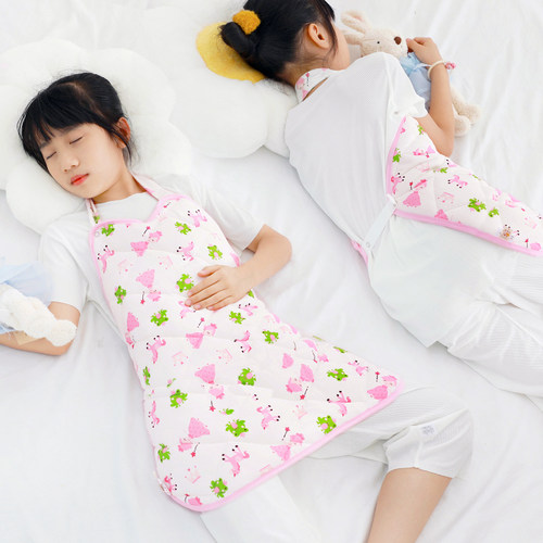 纯棉护肚子神器婴儿肚兜妮逸美