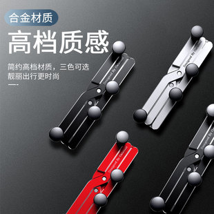 派凡自动收缩调整安全稳固隐形小巧合金重力车载支架出风口版