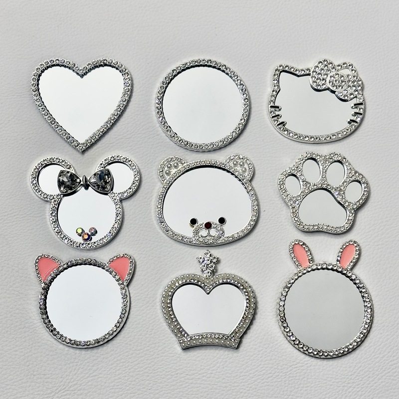 新款镜子diy爱心手机壳饰品配件镶钻蝴蝶兔子头镜片手机壳美容贴,饰品/流行首饰/时尚饰品新,其他DIY饰品配件,淘宝优惠券,粉丝福利购,淘宝优惠卷