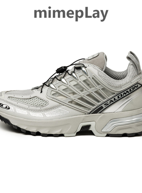 萨洛蒙 Salomon ACS PRO 银色户外徒步登山越野跑山Y2K风男女鞋
