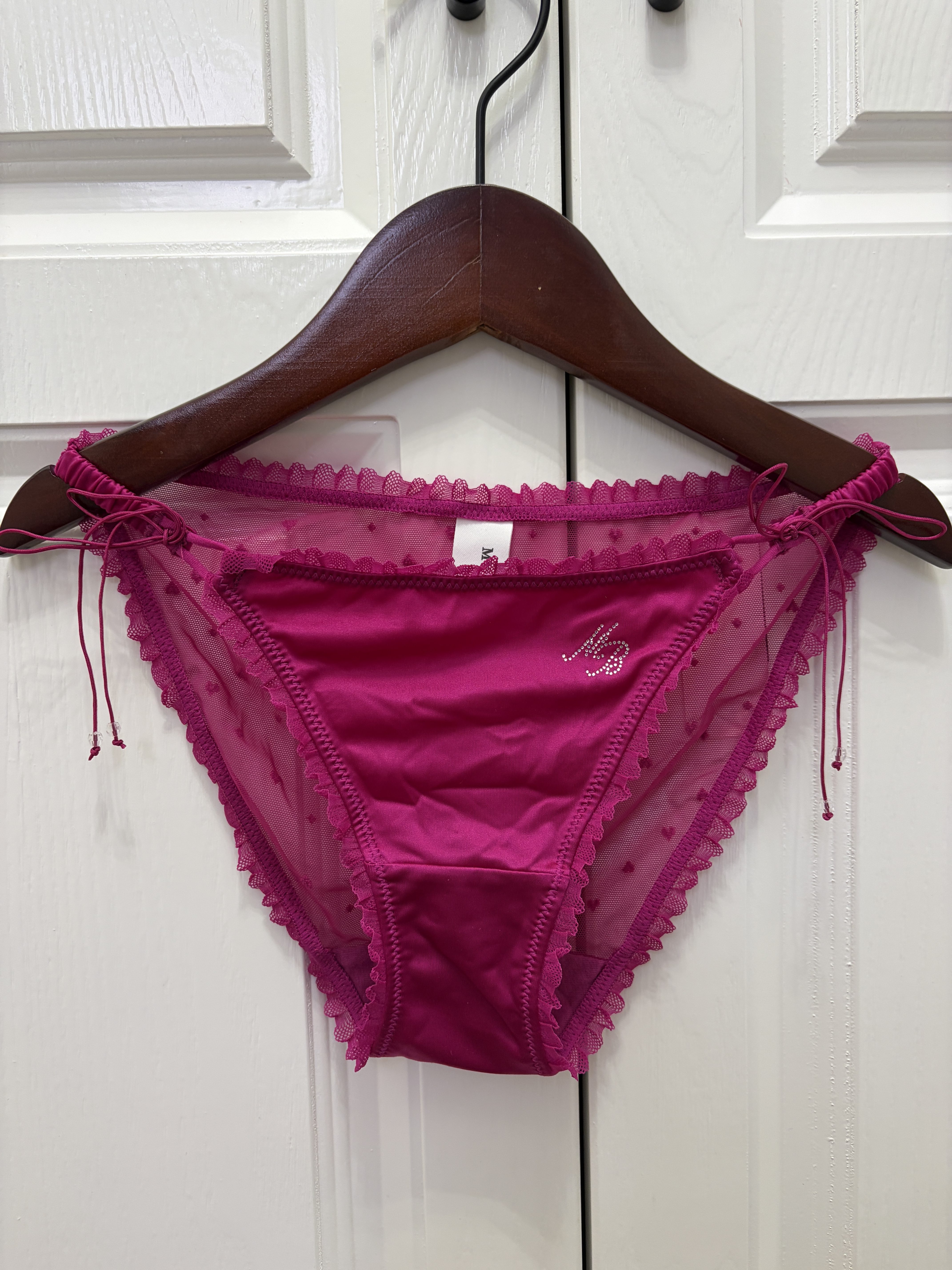 MYBODY细带内裤女式蕾丝绑带式少女日系镂空低腰性感可爱牛奶丝,女士内衣/男士内衣/家居服,女三角裤,淘宝优惠券,粉丝福利购,淘宝优惠卷