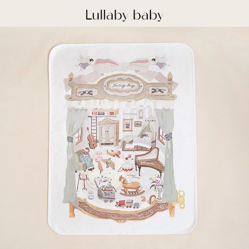 lullabybaby婴儿隔尿垫宝宝床垫
