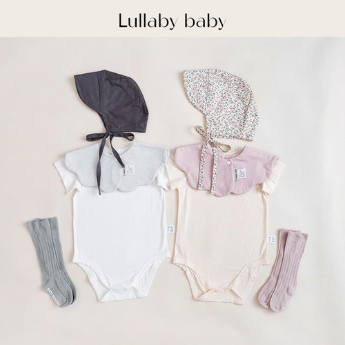 lullabybaby婴儿包屁衣宝贝爬服