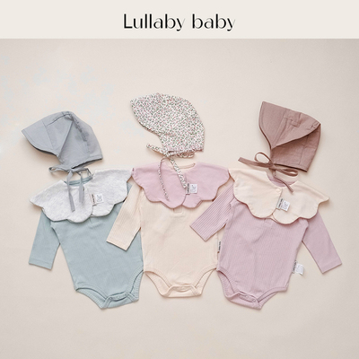 lullabybaby婴儿包屁衣宝宝爬服
