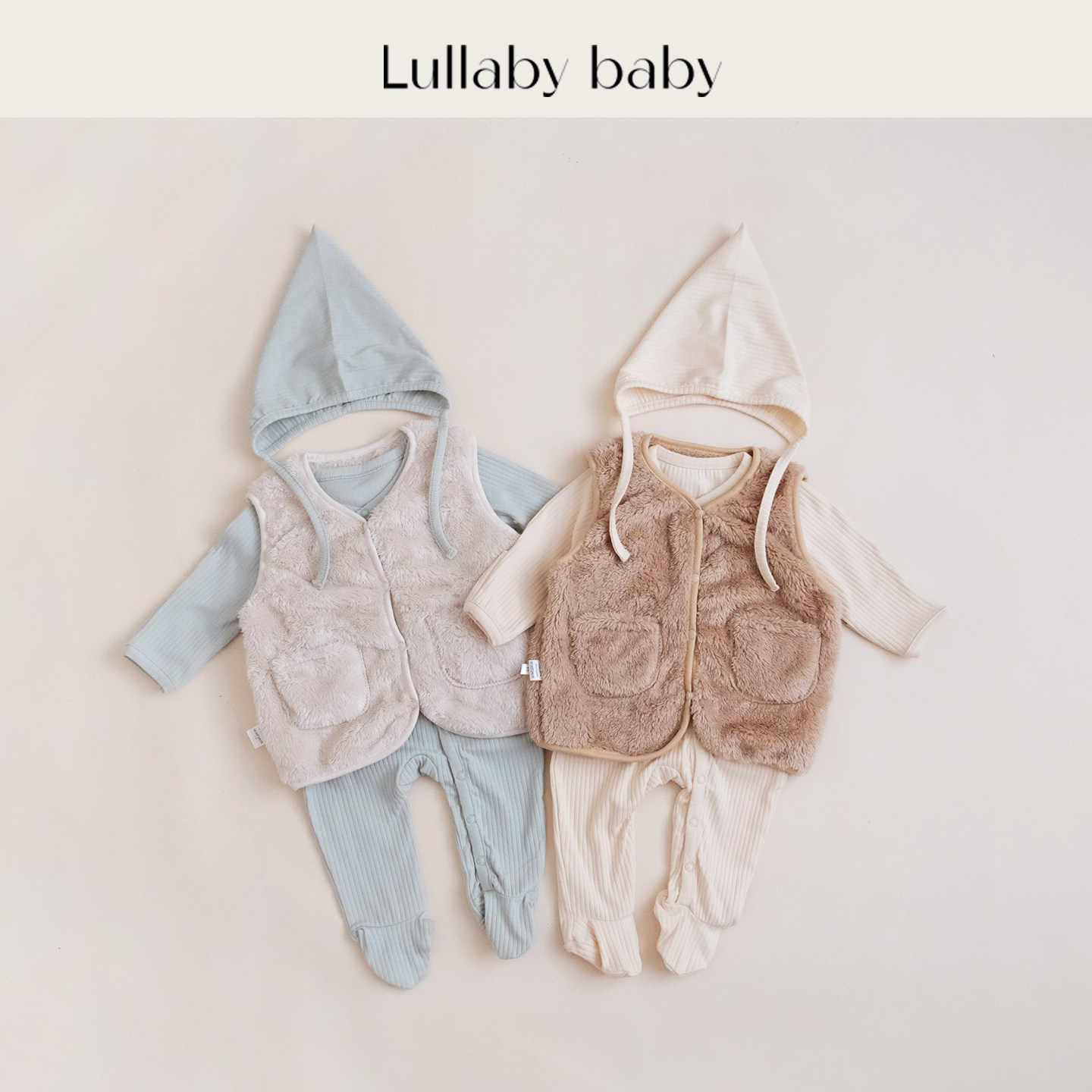 lullabybaby婴儿马甲背心秋冬保暖轻薄宝宝背心外套男女童坎肩