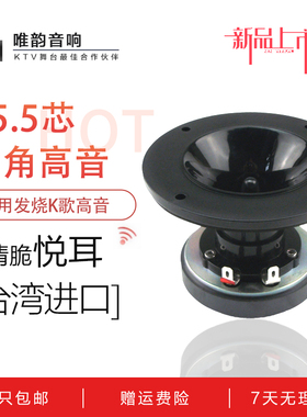 台产高档4寸KTV号角高音喇叭家庭用大功率大声压发烧级高音扬声器