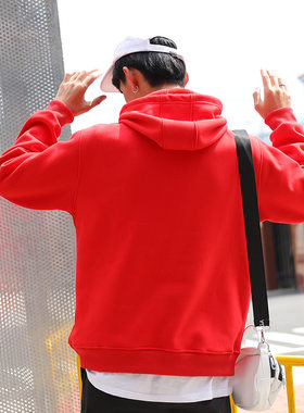工作服广告衫印字男式卫衣定制