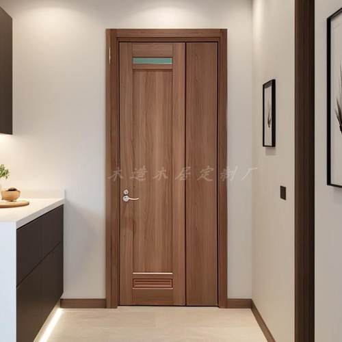 三七折叠门PD门卫生间门无下轨道