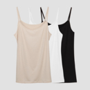 黑色白色打底衫 修身 薄款 莫代尔内搭吊带背心女遮副乳无胸垫夏季