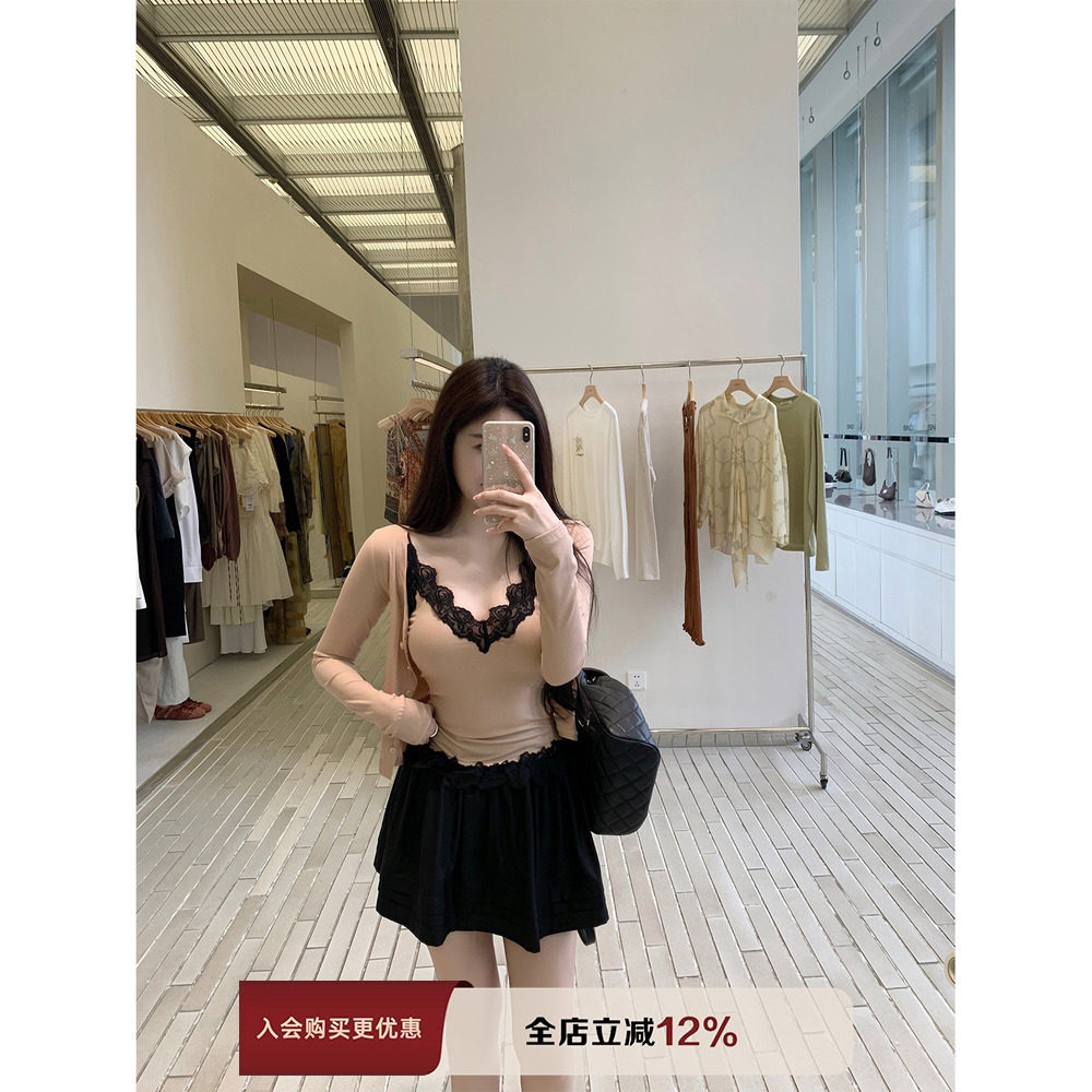 THE SWAN司凰轻奢 娇俏少女 法蕾针织亲肤舒适两件套上衣+蓬蓬裙,女装/女士精品,时尚套装,淘宝优惠券,粉丝福利购,淘宝优惠卷