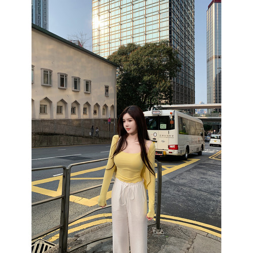 我的日常舒适区针织吊带开衫套装