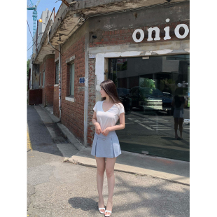 SWAN司凰轻奢 自由搭配 百搭短裤 显瘦裙裤 THE 修身 女 现货9折