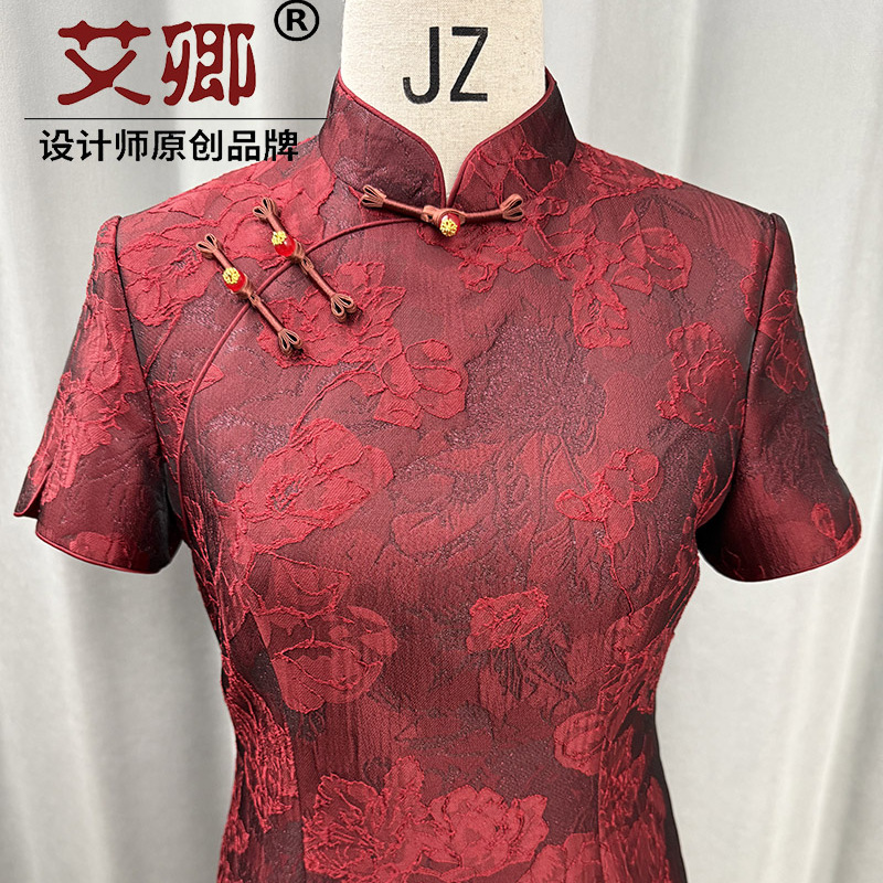 喜妈妈新款结婚妈妈装礼服