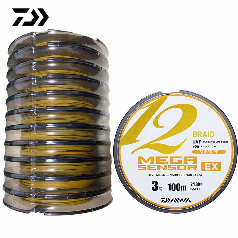 DAIWAPE线12编钓鱼线可连盘