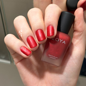 量少稀有色 白兔奶昔ZOYA指甲油Amal丝绒哑光红ZP816新年红