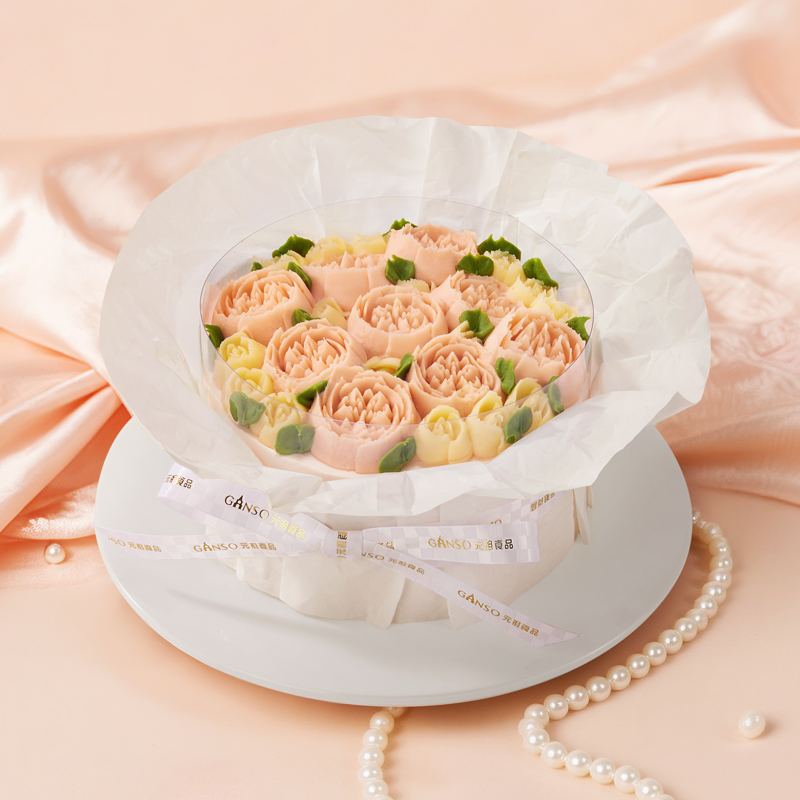 元祖鲜奶蛋糕（以花之名）同城送