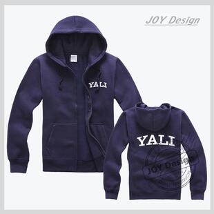 拉链开衫连帽衫长沙学校雅礼中学YALI校服班服男女学生卫衣秋冬季