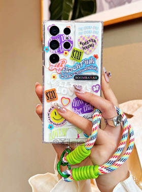 可乐标签OPPO Reno8适用11Pro手机壳7Lite透明卡包5/6Z保护套新款