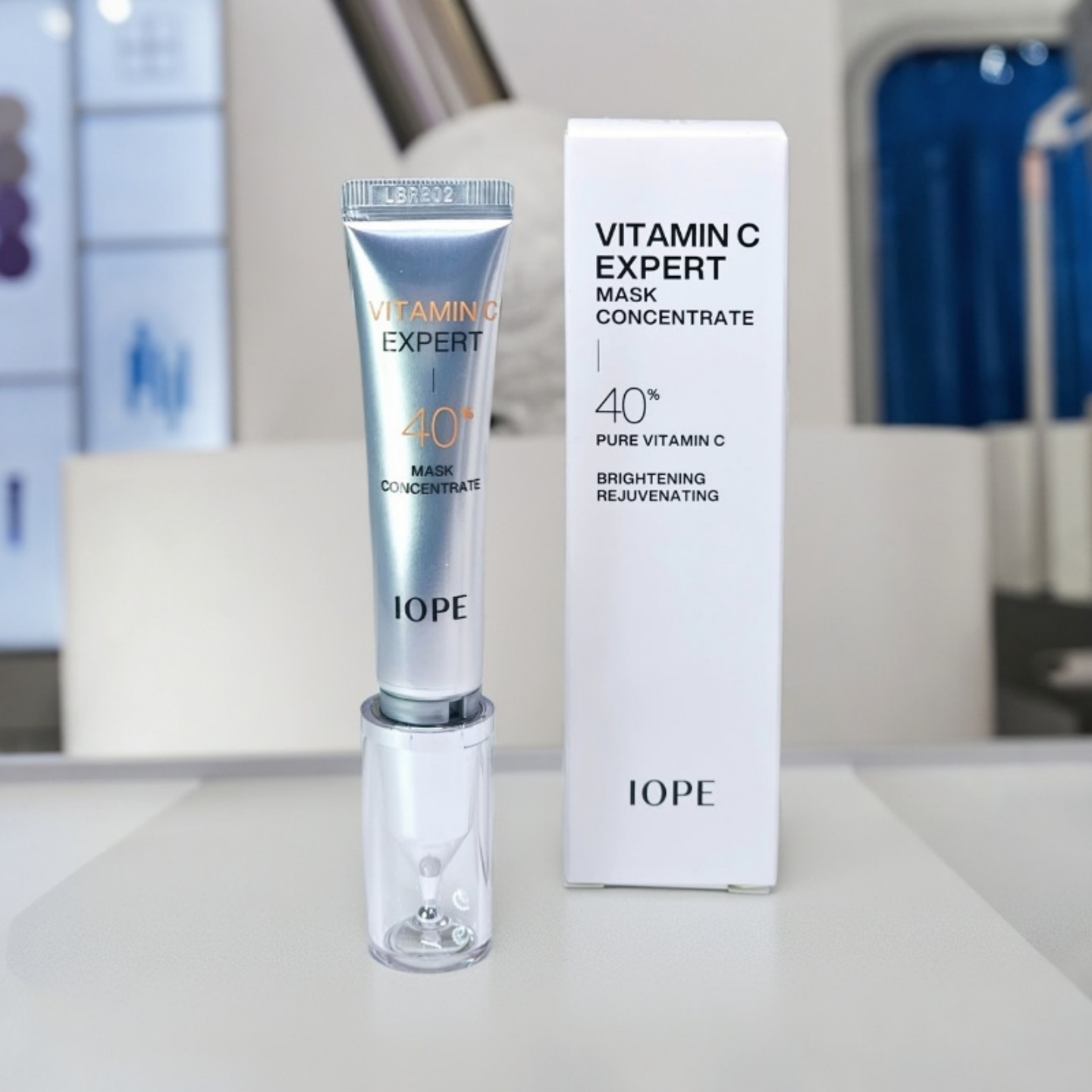 IOPE/艾诺碧亦博维生素C40%面膜浓缩精华液韩国本土正品代购直邮
