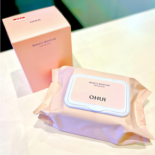 OHUI欧蕙欧惠奇迹卸妆油湿巾120ml温和韩国专柜代购