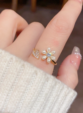 轻奢高级感个性珍珠戒指