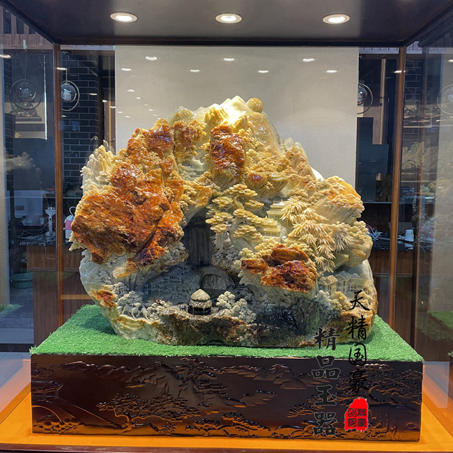 天精国豪精品玉器摆件增值收藏