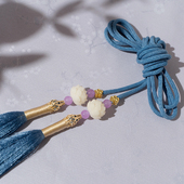 瞳莞汉服莲生宫绦配件流苏穗子手工装 汉服配饰花色流苏 饰男女款