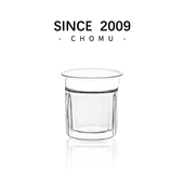 dirty咖啡杯双层高硼硅玻璃杯美式 拿铁耐冷隔热家用透明无铅水杯