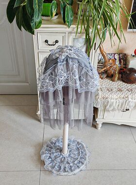 空气循环扇防尘罩半包家用电风扇家用落地式通用保护套子雨雾灰色