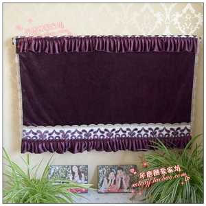 博文布艺液晶电视机罩42挂式50寸47欧式48盖巾3260电视罩防尘套55