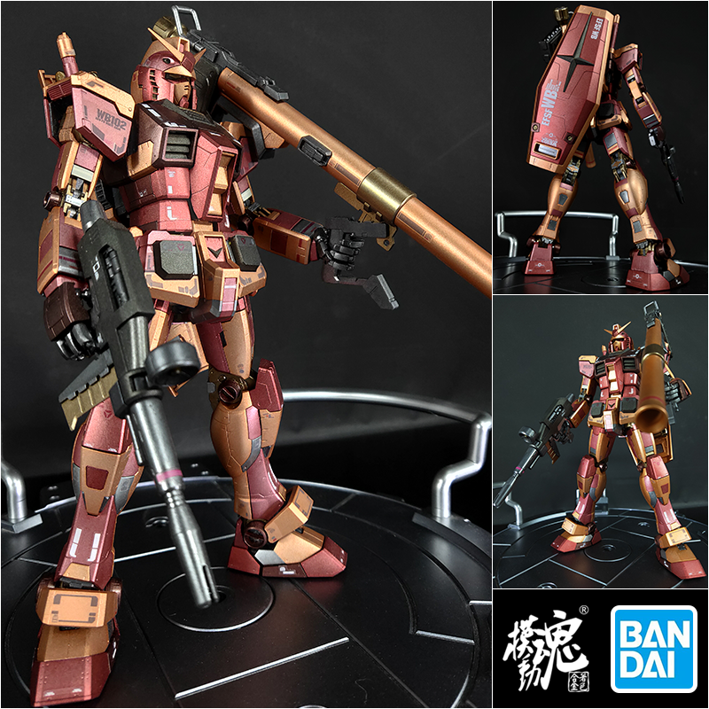 模动魂合金着色万代正品高达敢达  MG78-3.0 极烧匠心版 拼装模型