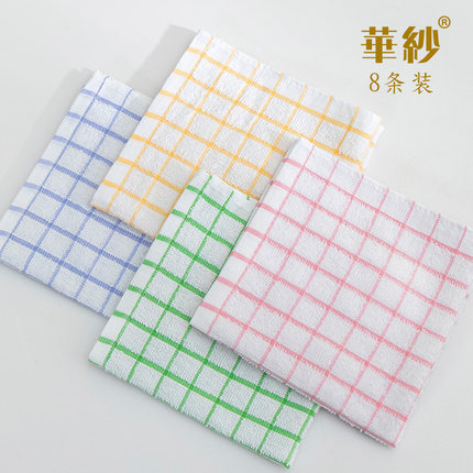 纯棉小毛巾全棉洗碗抹布方巾速干擦布厨房擦手清洁吸水餐厅百洁布