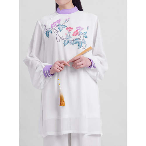 太极服孤品仅上衣女尺码S XS 125斤以下可选晨练演出服女春夏秋冬