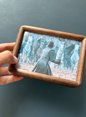 权力的游戏周边Game of Thrones电影海报桌面摆件装饰画相框