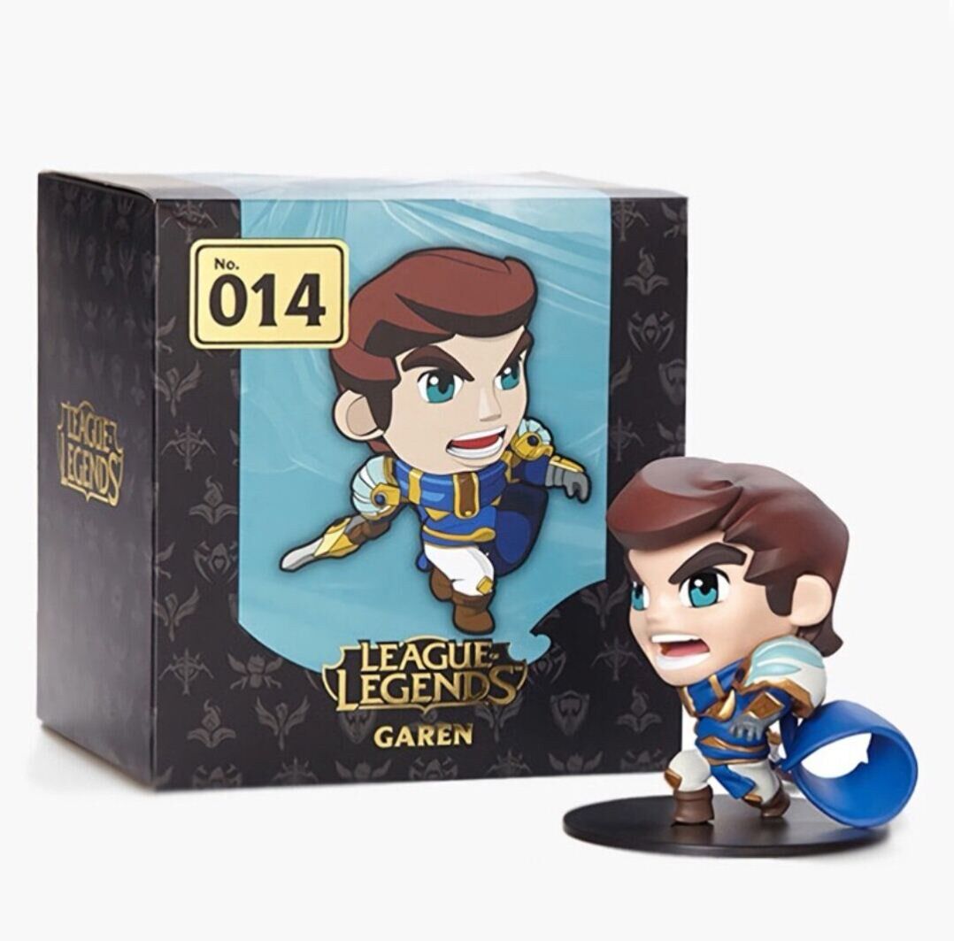 英雄联盟周边手办q版魂锁小炮礼品冠军模型礼物海洋之灾锐雯布隆